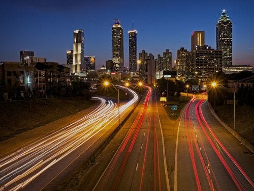 AT&T is calling on GE's Current to provide sensor nodes in Atlanta, an early example of how Current is working as a subcontractor on AT&T smart city projects