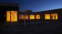 Evening and night-time amber colors deliver via a circadian lighting system help patients rest at the Aabenraa Psychiatric Hospital.