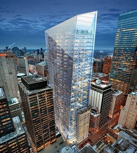 Smart lighting system rises at Toronto skyscraper with IP addressable LEDs and a real estate push