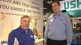 LEDs Magazine Highlights from LightFair &ndash; Cree demos LED array (VIDEO)