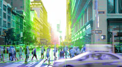 It takes a lot of energy to drive the processing power that would enable that driverless car to intelligently spot all those people. Recogni is trying to do something about it. (Image credit: Rendering courtesy of Osram.)