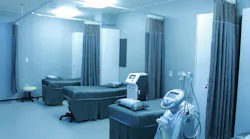 In a recent Pacific Northwest National Laboratory (PNNL) study phase, nurses shared their responses to simulated patient rooms under 13 different lighting conditions with varying tunable spectra and dimming levels. (Photo credit: Photo is a general patient room and not representative of PNNL study. Image by sungmin cho via Pixabay; used under free license for commercial or non-commercial purposes.)