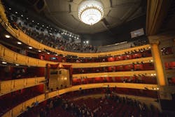 It’s showtime now for UV-C at Madrid’s Teatro Real, pictured above a from few years ago. (Photo credit: Image by Alejandro via Flickr; used under CC BY 2.0. Licensing information available at: https://creativecommons.org/licenses/by/2.0/.) It’s showtime now for UV-C at Madrid’s Teatro Real, pictured above a from few years ago. (Photo credit: Image by Alejandro via Flickr; used under CC BY 2.0. Licensing information available at: https://creativecommons.org/licenses/by/2.0/.)