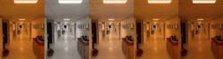 Valen Hospital is varying spectral content and light intensity in patients’ rooms and common areas, such as corridors. (Photo credit: Image courtesy of Chromaviso.) Valen Hospital is varying spectral content and light intensity in patients’ rooms and common areas, such as corridors. (Photo credit: Image courtesy of Chromaviso.)