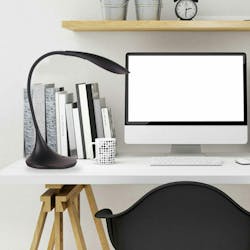 Lucidity plans to integrate its Brilli circadian bulbs (not pictured) into the Evolution consumer line, which includes the Catalina desk lamp (shown). (Photo credits: Images courtesy of Lucidity Lights.) Lucidity plans to integrate its Brilli circadian bulbs (not pictured) into the Evolution consumer line, which includes the Catalina desk lamp (shown). (Photo credits: Images courtesy of Lucidity Lights.)