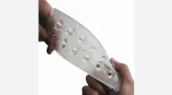 Khatod’s 2019 Sapphire Award-winning Nactus 6x2 SIL silicone LED optic.