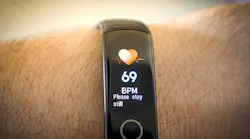 FIG. 1. OLEDs have a reputation for brightness and clarity, but not long life, which is why they have found their way into personal device displays such as wearables and some mobile phones that are relatively frequently replaced. (Photo credit: Image © Hafakot via Dreamstime.com; used under editorial license.)