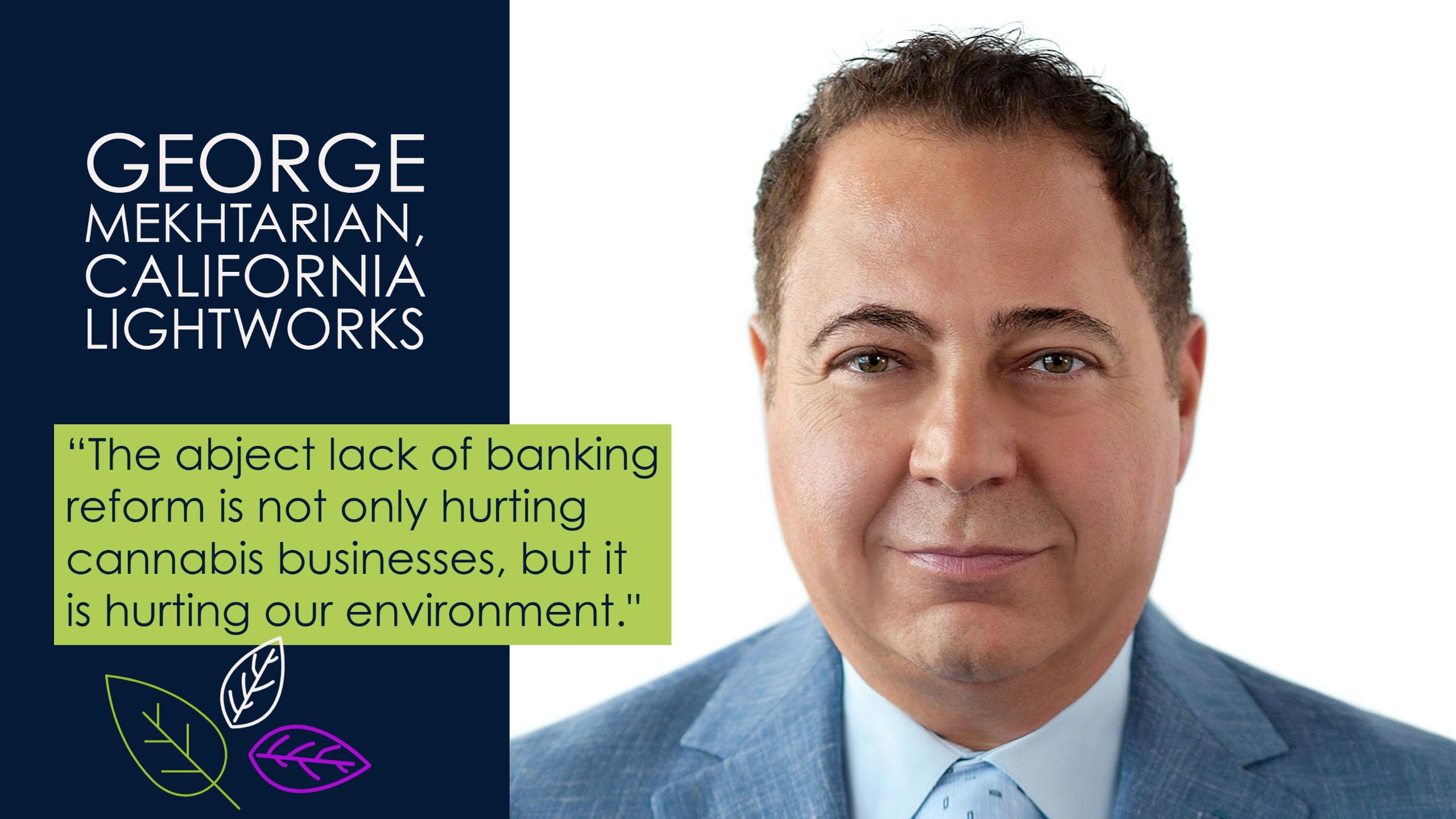 California Lightworks CEO George Mekhtarian puts environmental and economic aspects of the cannabis &lsquo;greenrush&rsquo; into perspective. (Photo credit: Image courtesy of California Lightworks/George Mekhtarian.)