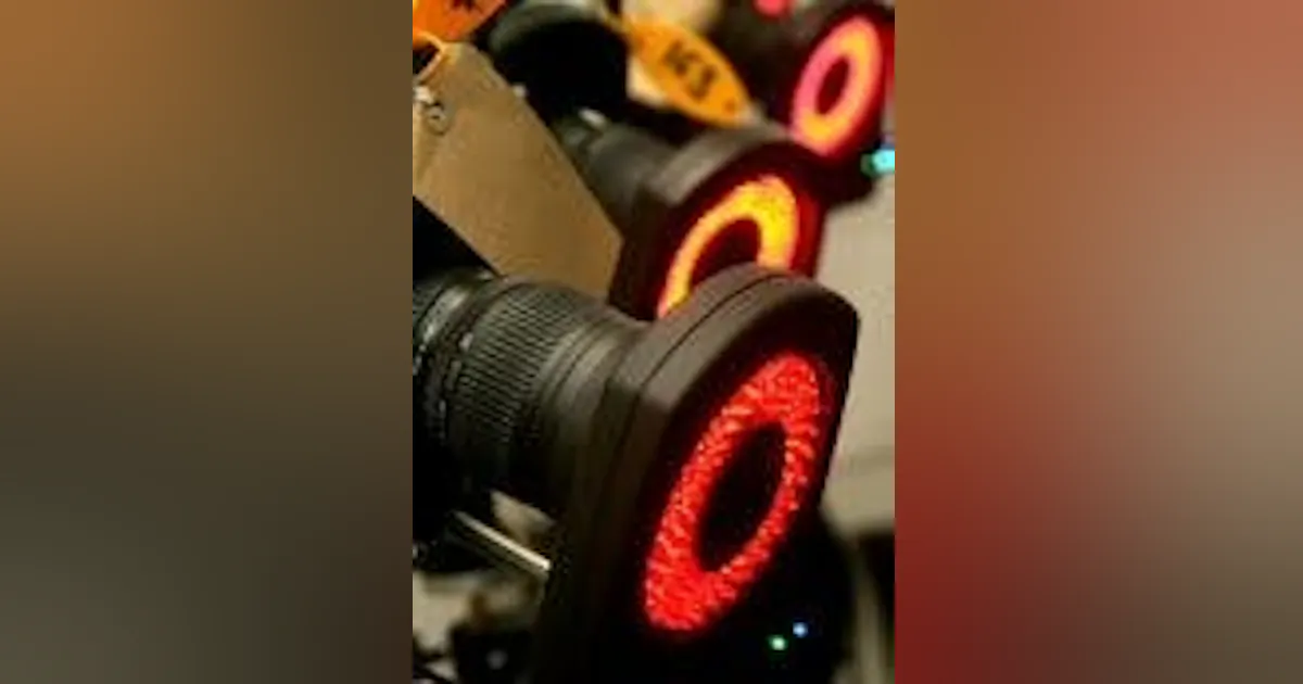 Motion capture cameras surrounded by LEDs | Buildings