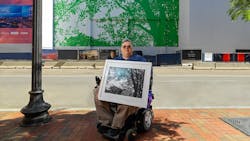 South Station Tower in Boston hosts a 6,500-square-foot reproduction of “Emerald Tree” by Allen Chamberland. The large-scale installation on construction scrim is seen by more than 75,000 people daily and is currently the largest mural in Boston. ArtLifting also offers creative art applications like glass film to provide privacy and placemaking, as well as an acoustic felt installation that contributes to noise reduction. South Station Tower in Boston hosts a 6,500-square-foot reproduction of “Emerald Tree” by Allen Chamberland. The large-scale installation on construction scrim is seen by more than 75,000 people daily and is currently the largest mural in Boston. ArtLifting also offers creative art applications like glass film to provide privacy and placemaking, as well as an acoustic felt installation that contributes to noise reduction.