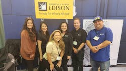 The team from Southern California Edison gathers for a group photo at the 2025 Southern California Facilities Expo. The team from Southern California Edison gathers for a group photo at the 2025 Southern California Facilities Expo.