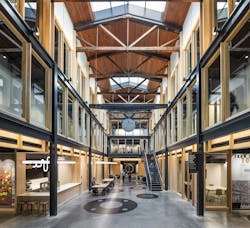 The Foundry 101 project was born as a direct response to the combined needs of the city of Cambridge and the desires of the community within a meticulously restored historic building. The Foundry 101 project was born as a direct response to the combined needs of the city of Cambridge and the desires of the community within a meticulously restored historic building.