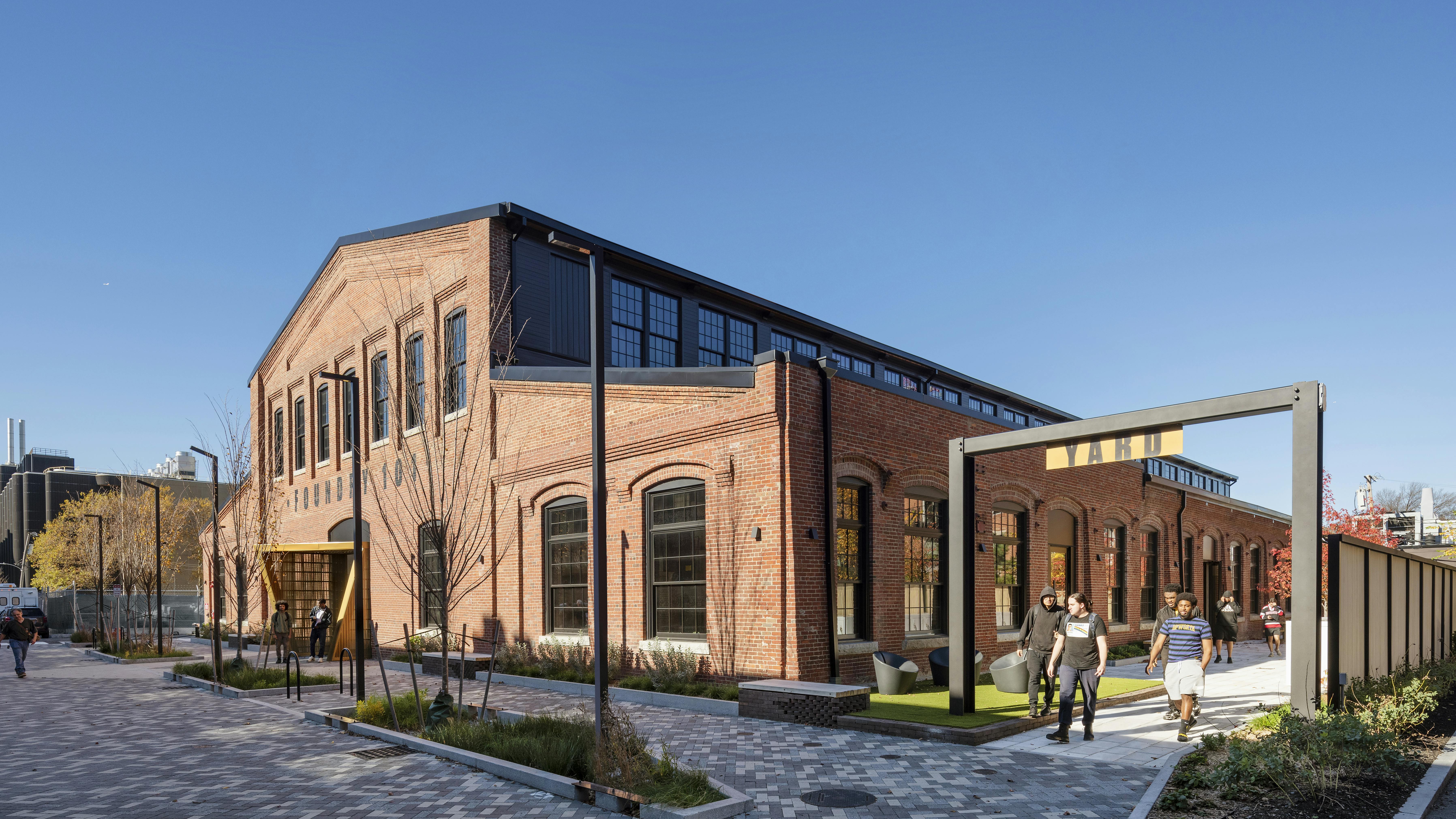 The reimagined Foundry 101 is a community hub for visual and performing arts, entrepreneurship, technology, and workforce education.