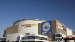 Philadelphia’s Wells Fargo Center. Philadelphia’s Wells Fargo Center.