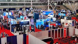 The expo floor at the 2025 BOMA International Conference & Expo. The expo floor at the 2025 BOMA International Conference & Expo.