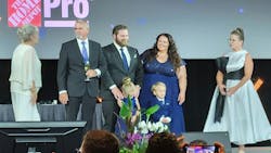 With her family looking on, Luci Smith prepares to take the oath of office at the 2025 BOMA International The Outstanding Building of the Year (TOBY) Awards ceremony. With her family looking on, Luci Smith prepares to take the oath of office at the 2025 BOMA International The Outstanding Building of the Year (TOBY) Awards ceremony.