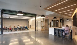 Because Passive House prioritizes envelope tightness, the HVAC system can be reduced in size since the loads are smaller. MVLC will keep patrons comfortable no matter the time of year. Because Passive House prioritizes envelope tightness, the HVAC system can be reduced in size since the loads are smaller. MVLC will keep patrons comfortable no matter the time of year.