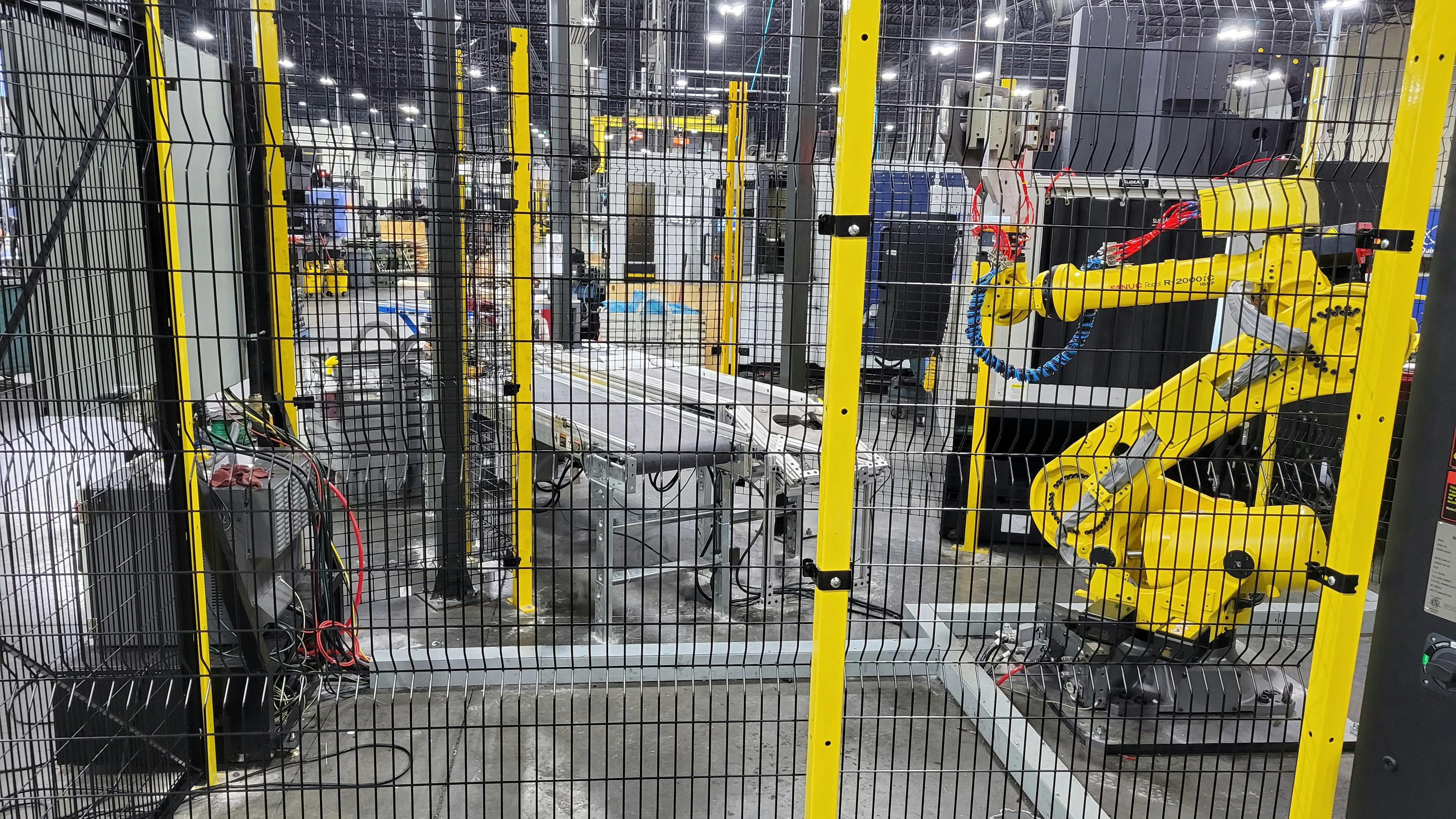 68813c0075250e0dff2f6e8e Ragewire Robotic Guarding Yellow Robot Spaceguar