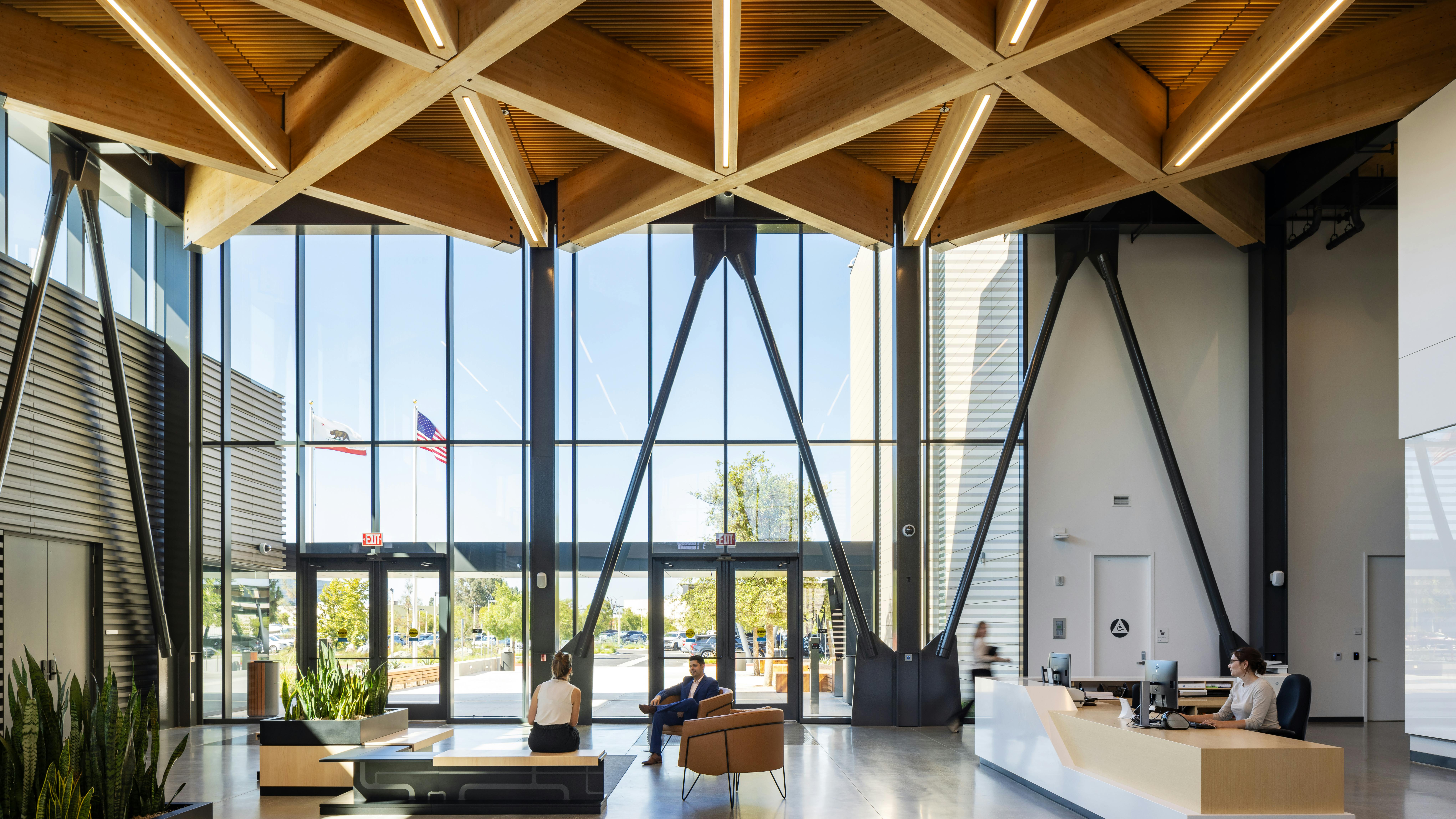 The Orange County Sanitation District Headquarters Complex. Photo by Elizabeth Kummer &copy; 2024 HDR