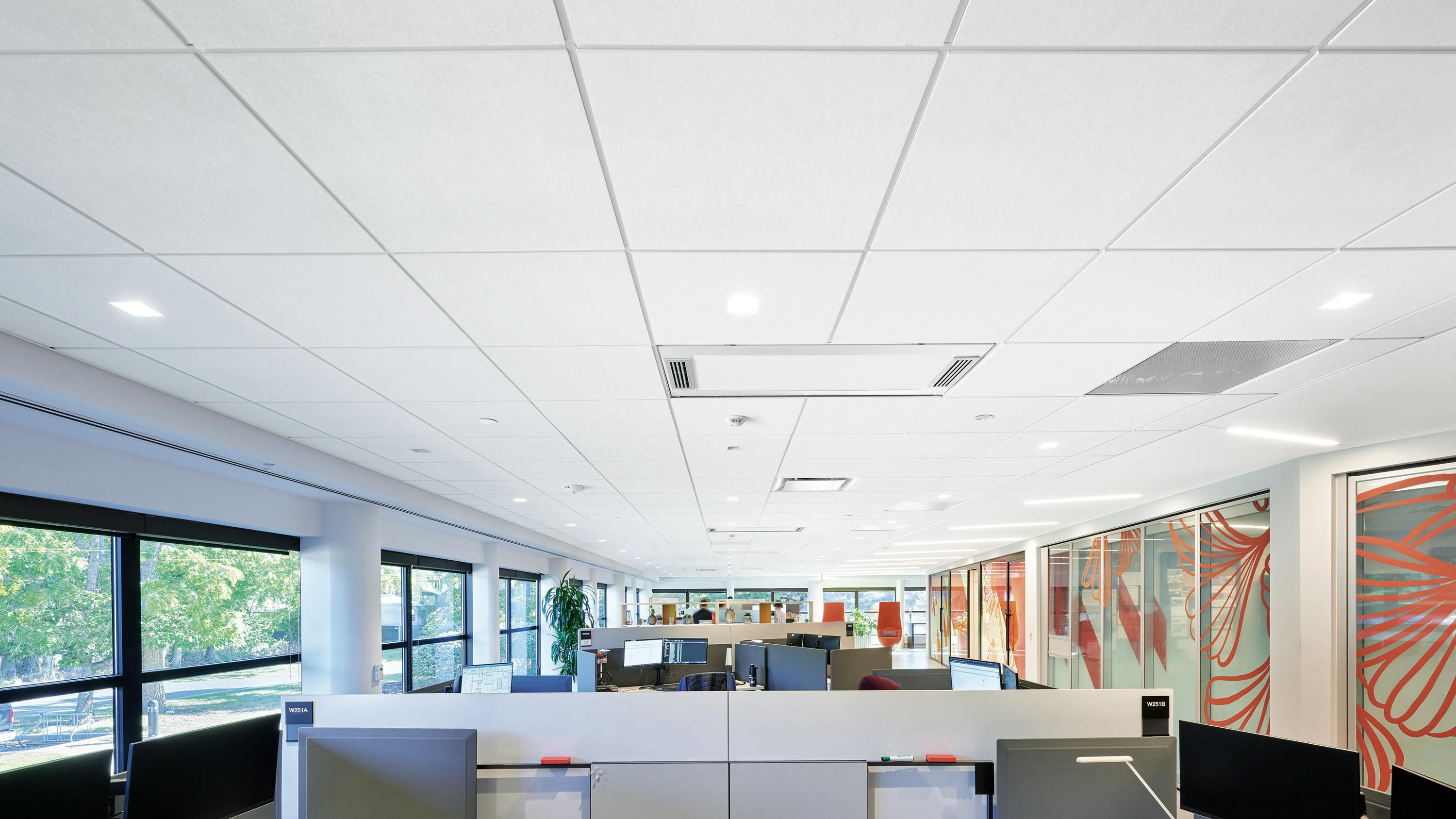 The &ldquo;Living Lab&rdquo; workspace located at the Armstrong corporate campus in Lancaster, Pennsylvania, was constructed using ceilings panels with PCM to support energy savings during both cold and warm seasons.