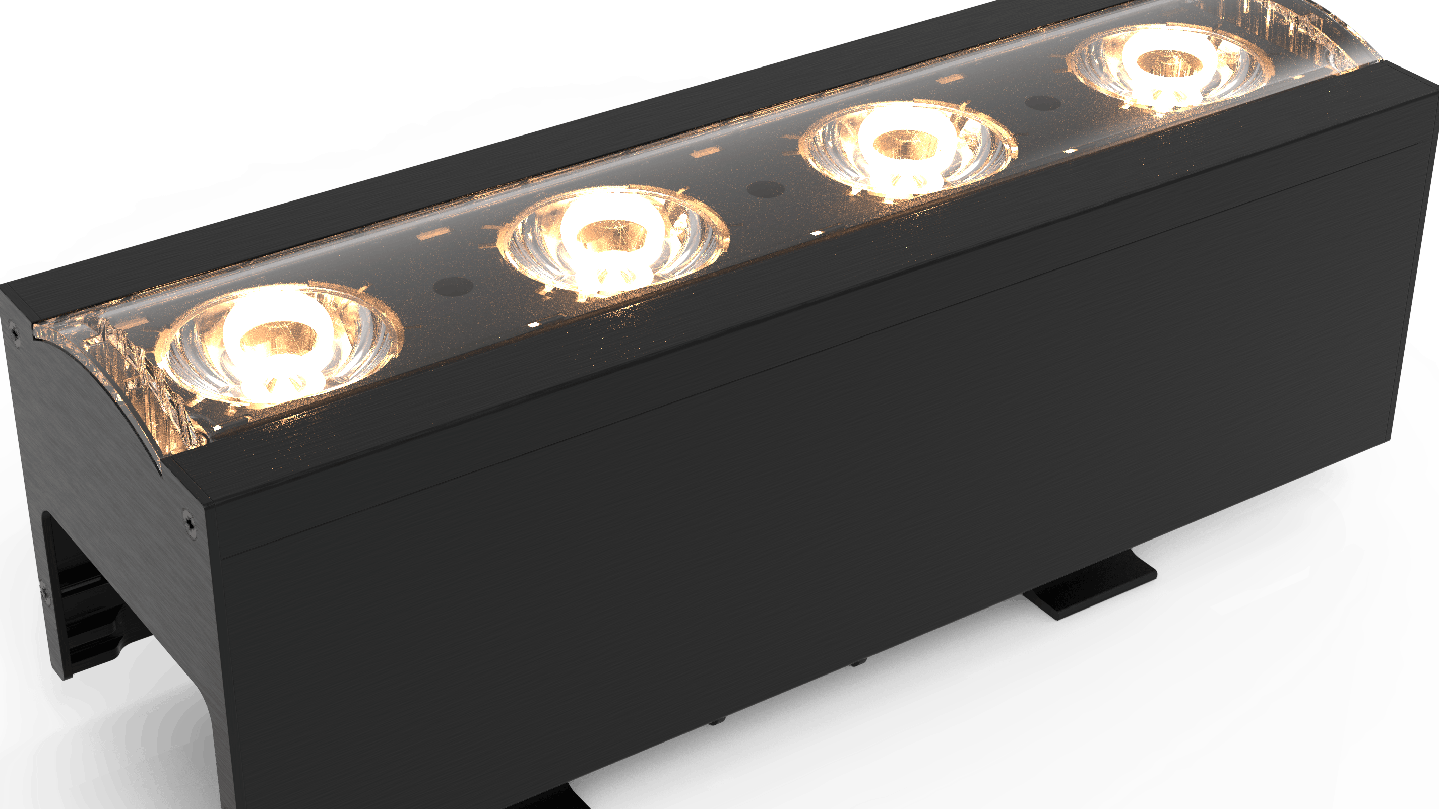 690244d68d36796154c3cbc0 Acclaim Lighting Nova Linear 1ft Black White Light