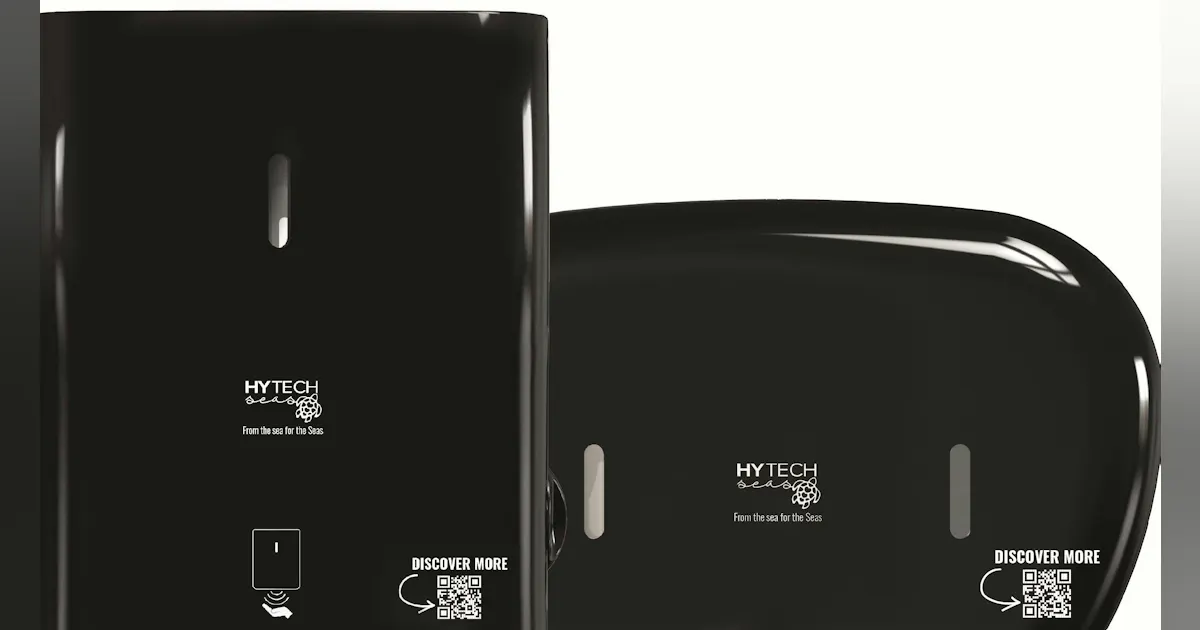 Hy Tech Paper These Paper Dispensers Are Made from Recycled Ocean Plastics | Buildings