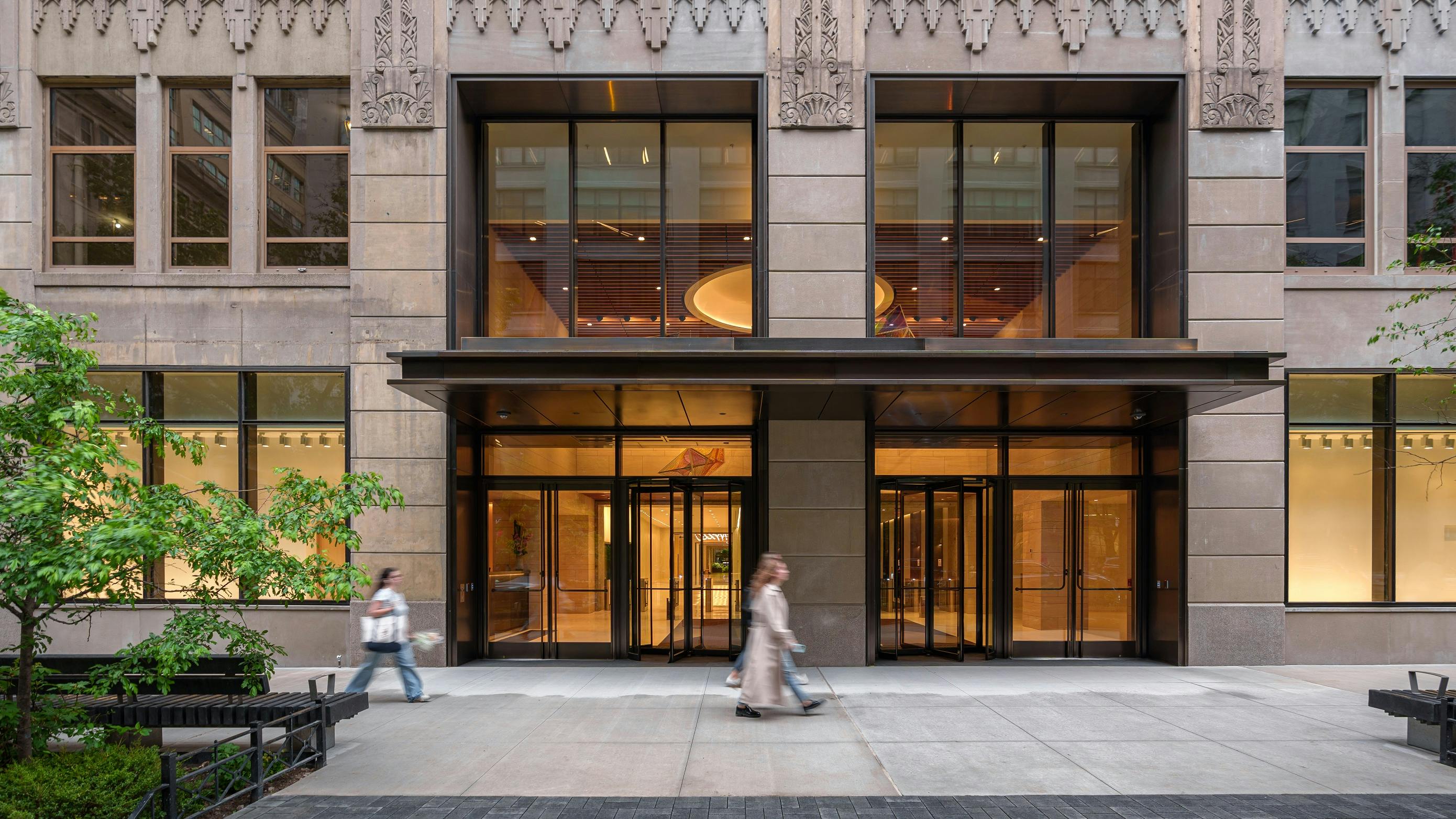 Owned and operated by Hudson Square Properties&mdash;a joint venture of Hines, Trinity Church Wall Street, and Norges Bank Investment Management&mdash;345 Hudson occupies an entire city block between King and Charlton Streets and serves as a case study for low-carbon retrofits in the New York market.