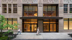 Owned and operated by Hudson Square Properties—a joint venture of Hines, Trinity Church Wall Street, and Norges Bank Investment Management—345 Hudson occupies an entire city block between King and Charlton Streets and serves as a case study for low-carbon retrofits in the New York market. Owned and operated by Hudson Square Properties—a joint venture of Hines, Trinity Church Wall Street, and Norges Bank Investment Management—345 Hudson occupies an entire city block between King and Charlton Streets and serves as a case study for low-carbon retrofits in the New York market.