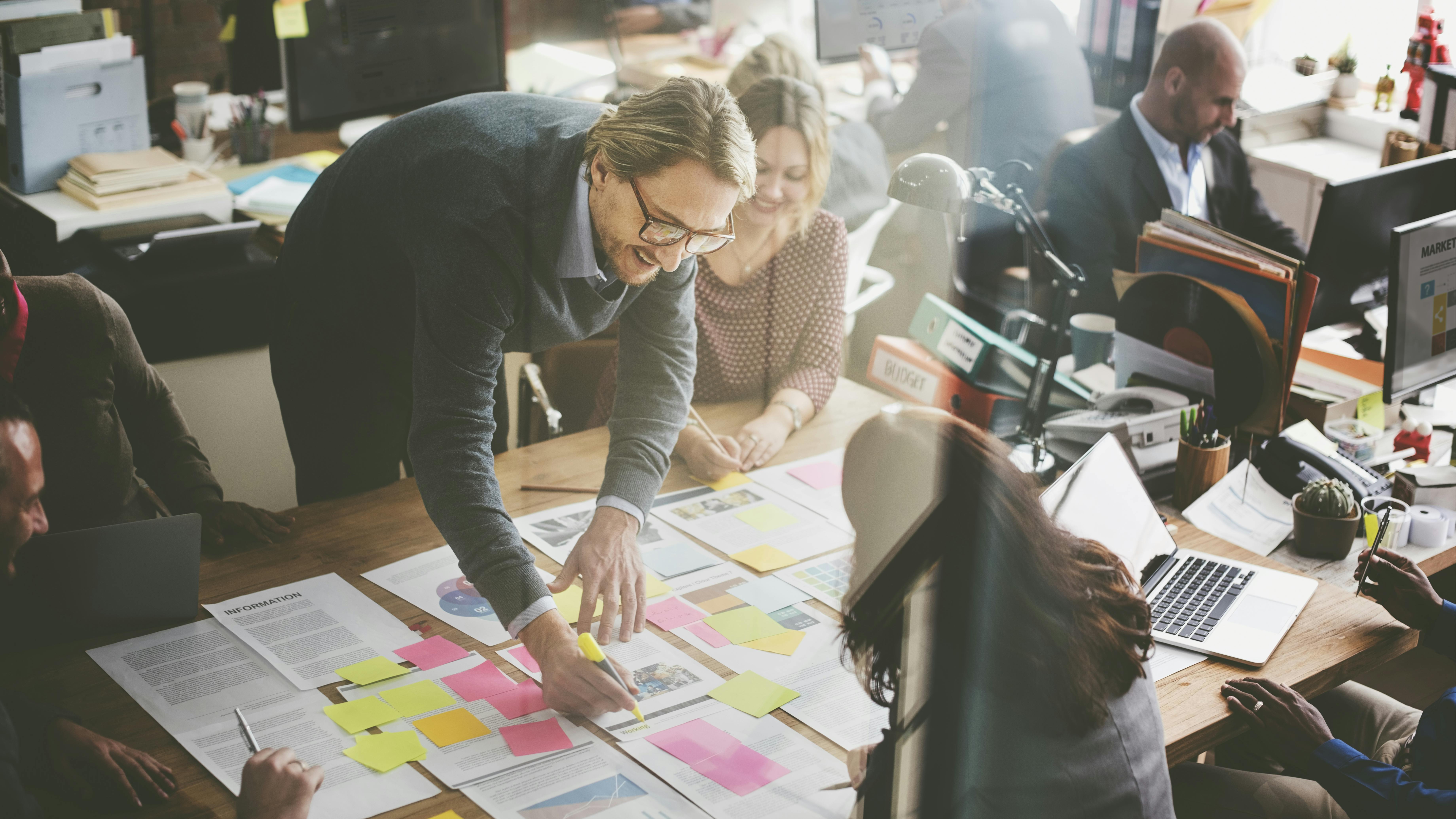 The sounds of collaboration, keyboard clatter, and other office noise can actually be a good thing&mdash;they make an office feel vibrant.