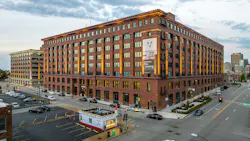 Built in 1906, this warehouse has been converted into a vibrant apartment community.