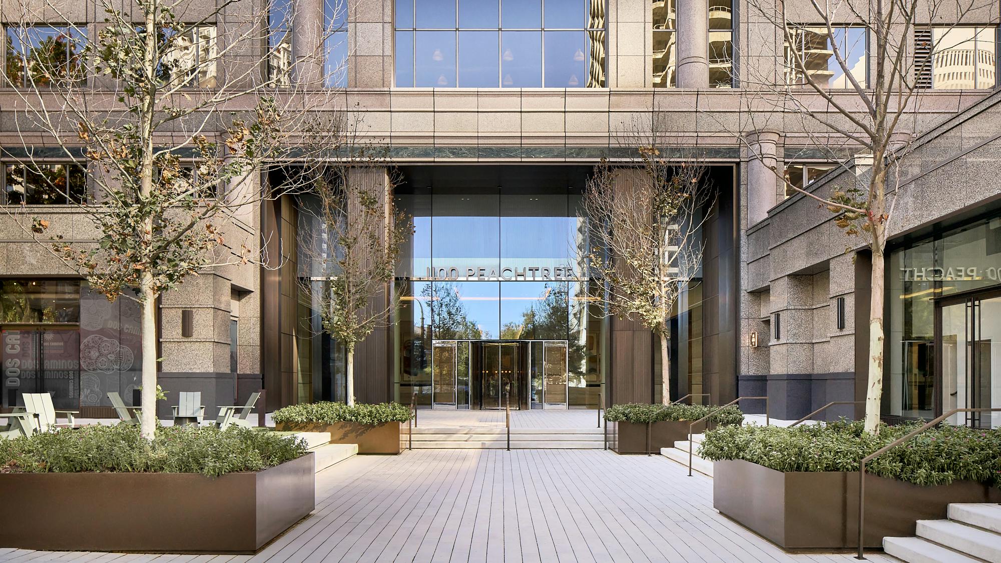 Fogarty Finger&rsquo;s work at 1100 Peachtree in Atlanta focused on &ldquo;de-fortressifying&rdquo; the older building and bringing it into the next couple of decades, not just the next leasing tour.