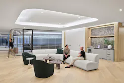 The recently added conference area at 535 Madison Avenue in New York City is part of a continuous improvement effort.