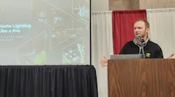Jared Schneider speaks at the 2026 North Texas Facilities Expo.